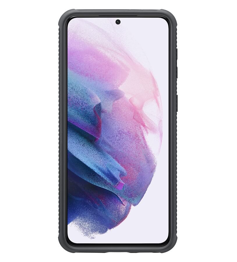 Оригинален Противоударен Калъф за Samsung S21, Clear Rugged xCover Case EF-OG991CBEGUS, Черен (2)