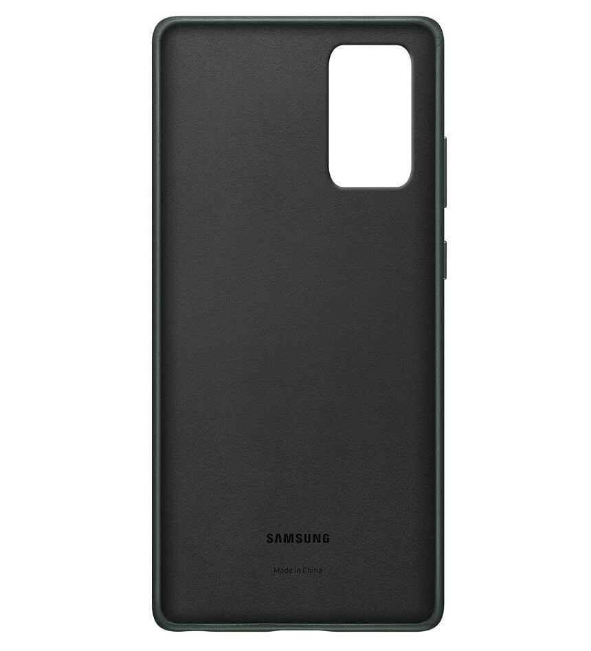 Оригинален Кожен Калъф за Samsung Note 20, Leather Cover Case EF-VN980LGEGWW, Зелен (3)