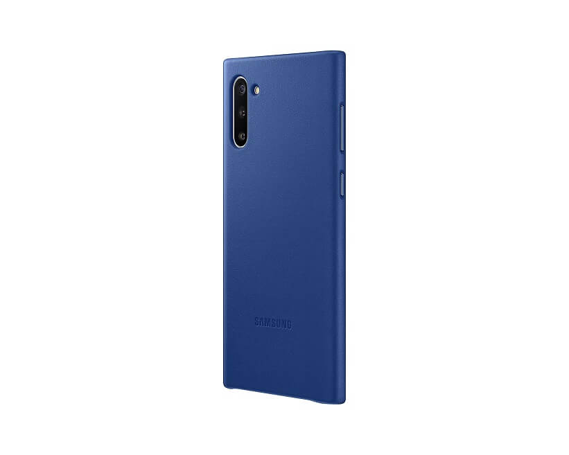Оригинален Кожен Калъф за Samsung Note 10, Leather Cover Case EF-VN970LLEGWW, Син (3)