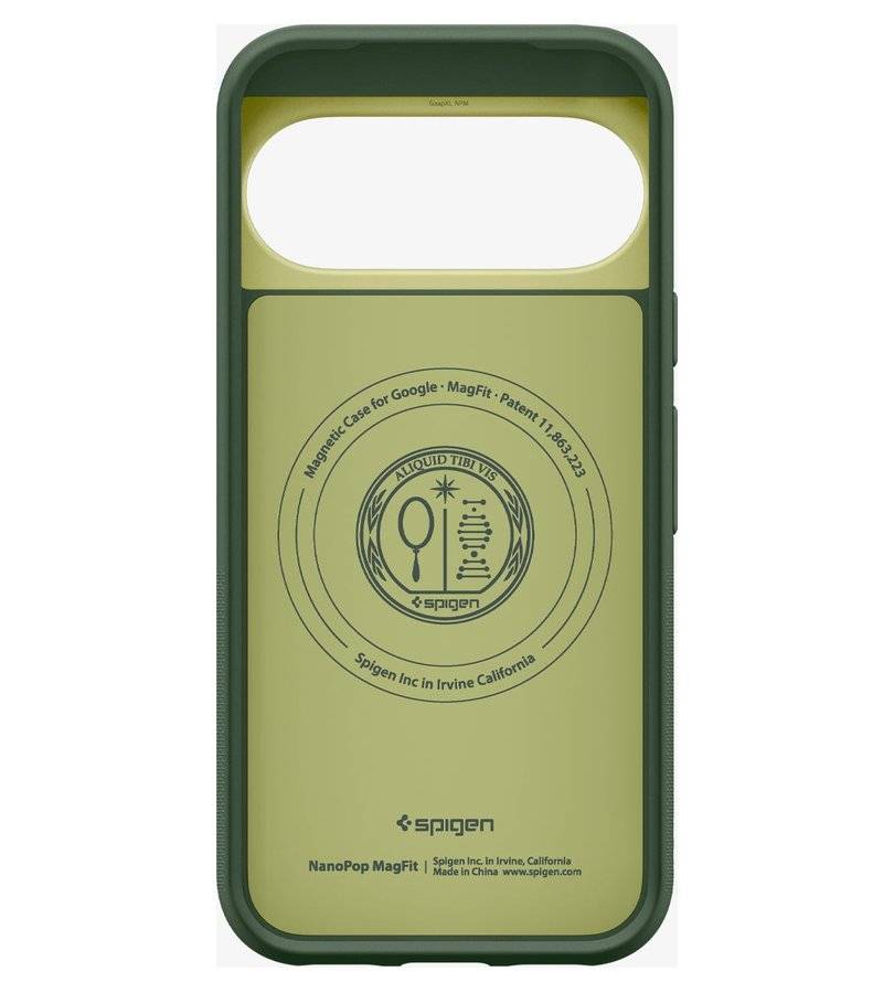 Magsafe Калъф за Google Pixel 11 Pro, Spigen Nano Pop Case Avo Green, Зелен (4)