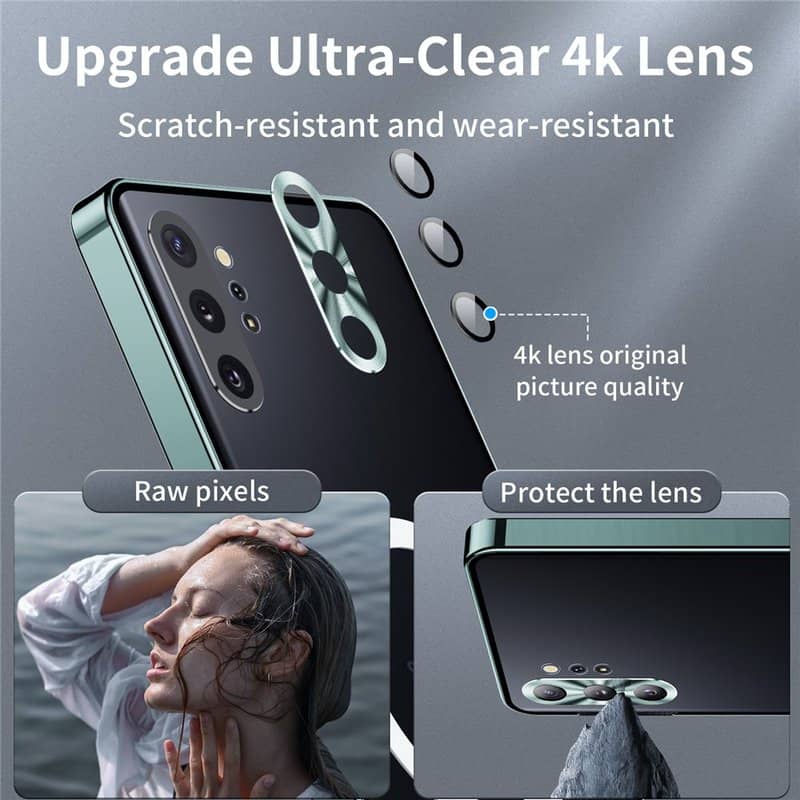 Magsafe Калъф за Samsung Note 10 Plus, Metal Case, Сребрист (7)