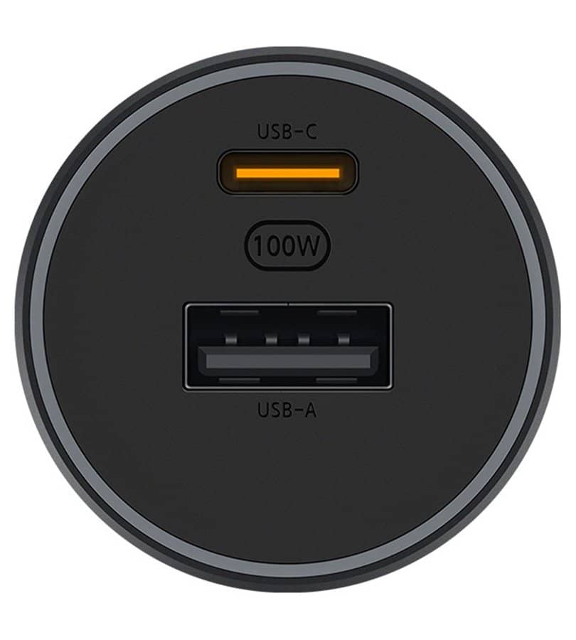 Оригинално Зарядно за Кола, Xiaomi USB-C/USB-A 100W CC07ZM, Черен (4)