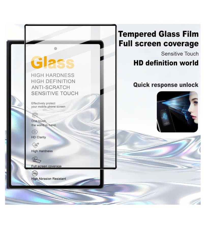Протектор за Samsung Z Fold 8, Imak H Tempered Glass, Прозрачен (3)