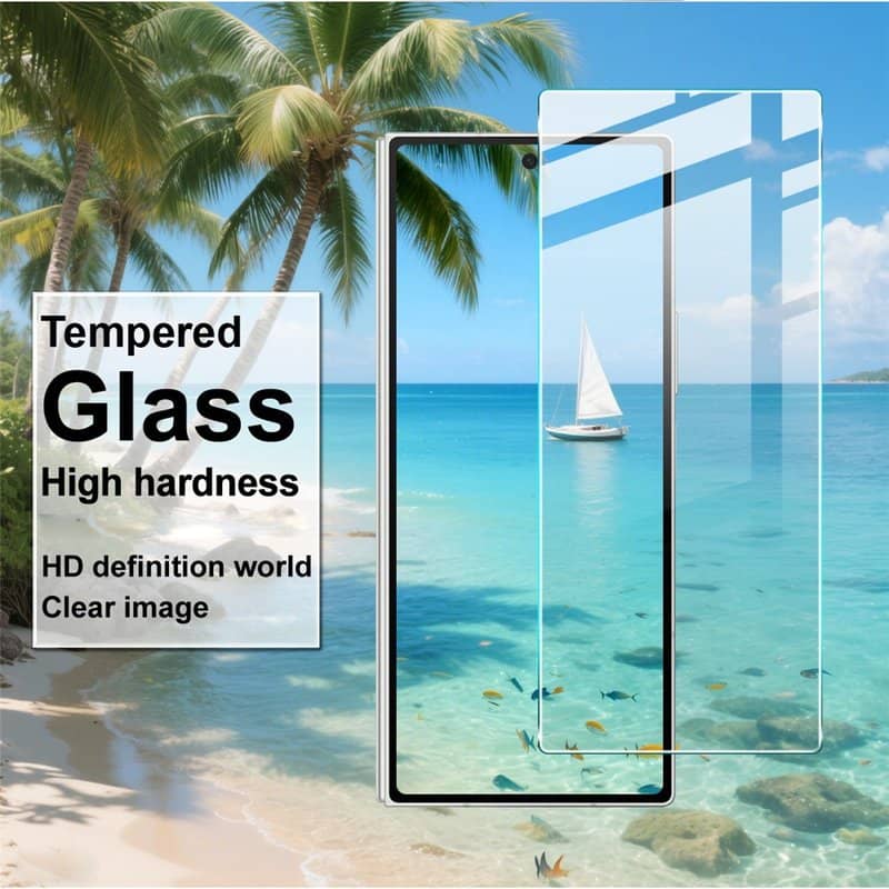 Протектор за Samsung Z Fold 8 Ultra, Imak H Tempered Glass, Прозрачен (2)