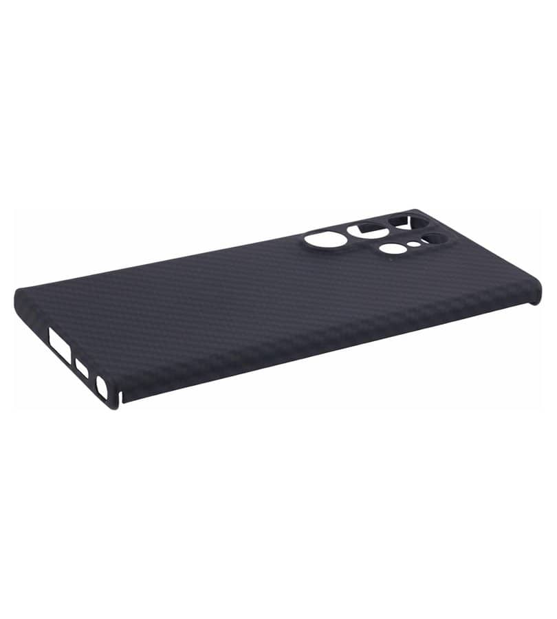 Карбонов Калъф за Samsung S24 Ultra, Aramid Fiber Case, Черен (5)