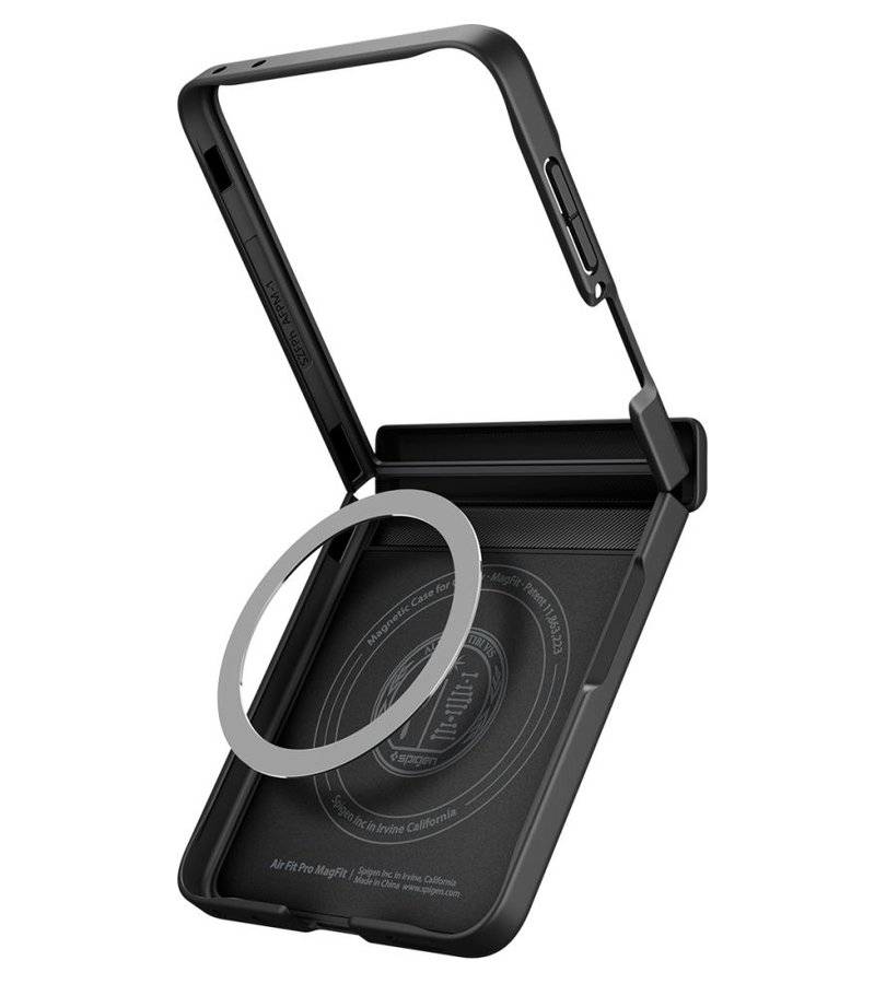 Magsafe Калъф за Samsung Z Flip 8, Spigen Air Fit Pro Case, Черен (5)
