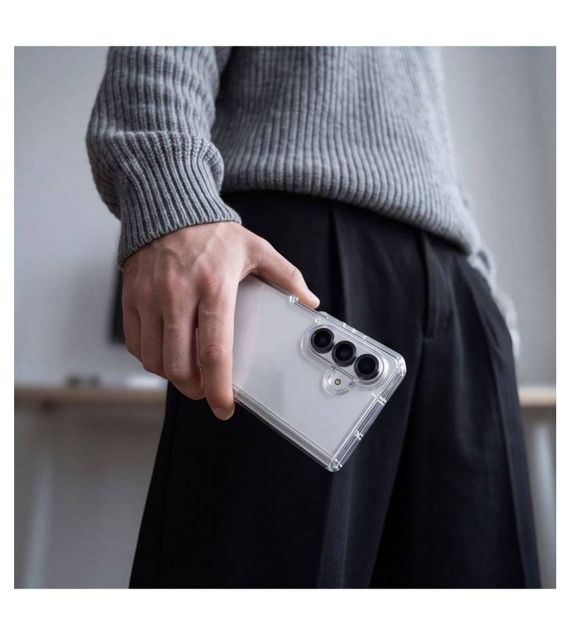 Калъф за Samsung Z Fold 8 Ultra, Tech-Protect FlexAir Hybrid Case, Прозрачен (3)