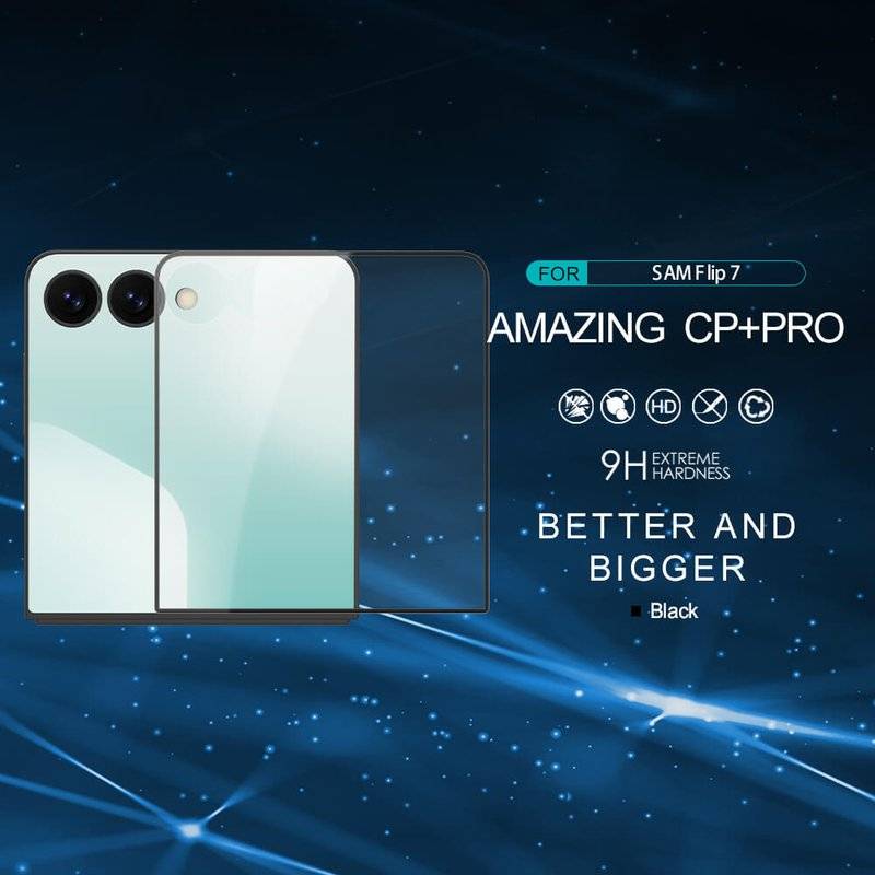 Стъклен Протектор за Samsung Z Flip 8, Nillkin CP+ Pro Glass, Прозрачен (5)