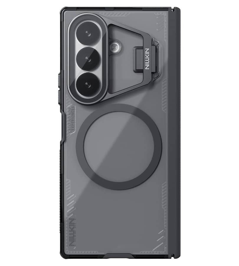 Magsafe Калъф за Samsung Z Fold 8 Ultra, Nillkin Iceblade CamProp Mag Case, Сив