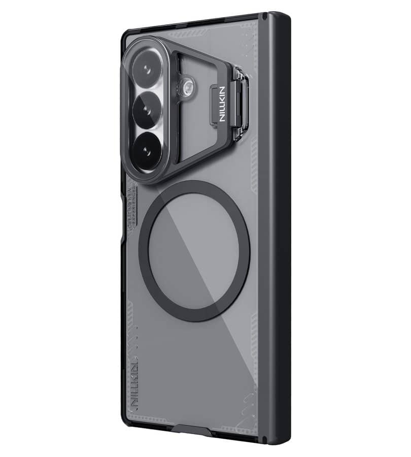 Magsafe Калъф за Samsung Z Fold 8 Ultra, Nillkin Iceblade CamProp Mag Case, Сив (3)