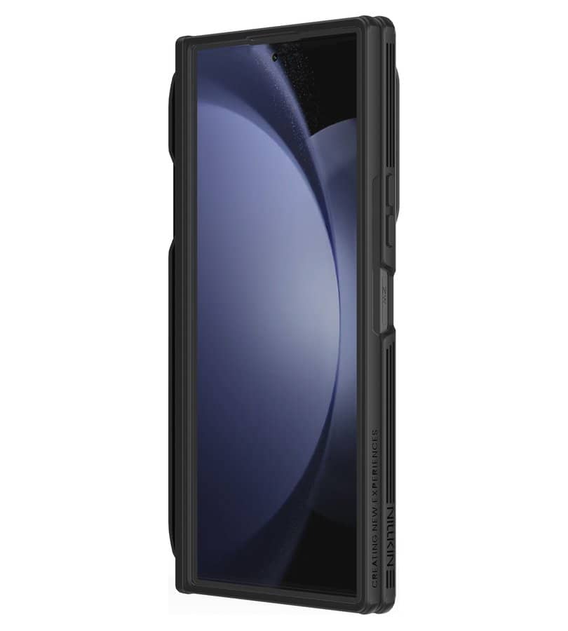 Magsafe Калъф за Samsung Z Fold 8 Ultra, Nillkin Clear CamShield Prop Mag Pen Case, Черен (3)