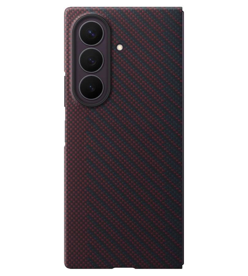 Оригинален Калъф за Samsung Z Fold 8 Ultra, Carbon Magnet Case EF-KF976SREGWW, Тъмно Виолетов