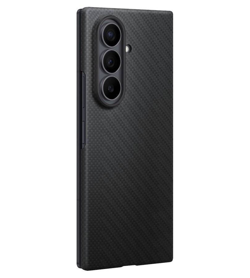 Оригинален Калъф за Samsung Z Fold 8 Ultra, Carbon Magnet Case EF-KF976SBEGWW, Черен (2)