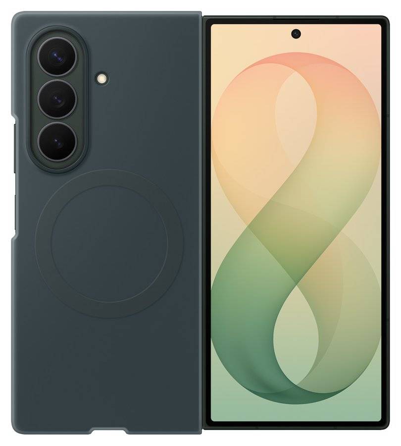 Оригинален Калъф за Samsung Z Fold 8 Ultra, Silicone Magnet Case EF-EF976CGEGWW, Зелен (4)