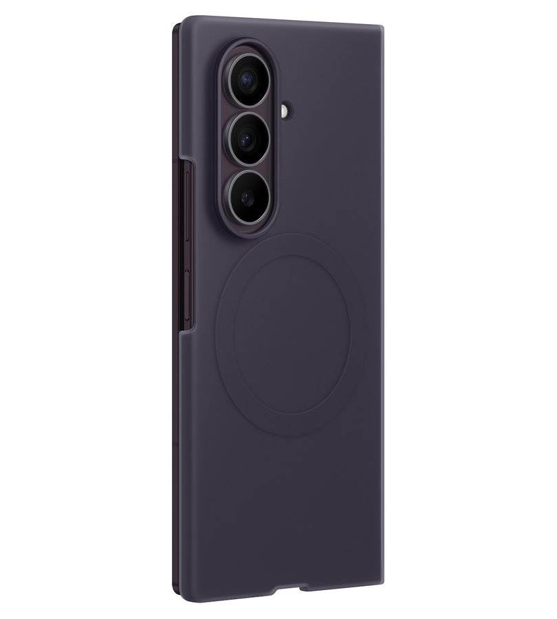 Оригинален Калъф за Samsung Z Fold 8 Ultra, Silicone Magnet Case EF-EF976CVEGWW, Виолетов (2)