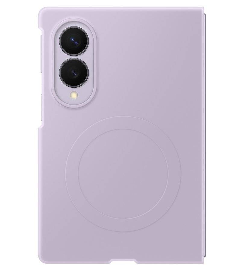 Оригинален Калъф за Samsung Z Fold 8, Silicone Magnet Case EF-EF971CVEGWW, Лилав