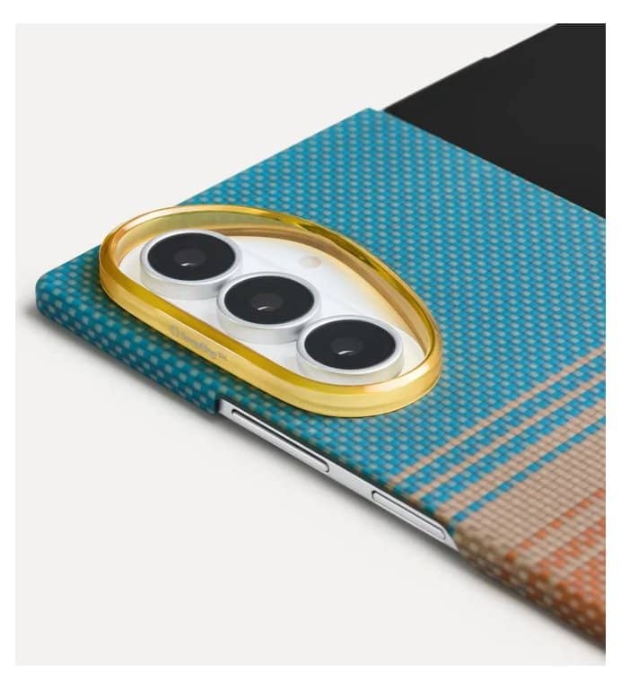 Magsafe Калъф за Samsung Z Fold 8 Ultra, Pitaka Edge Case Sunset2.0, Кафяв (5)