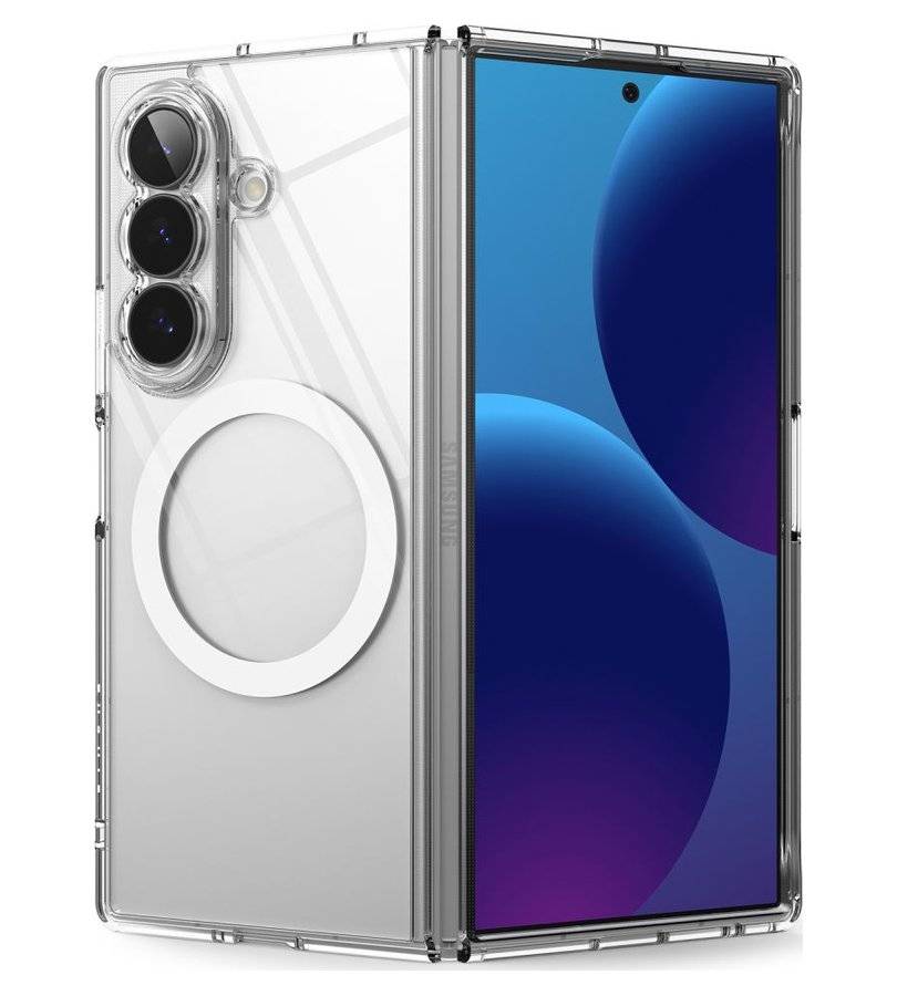 Magsafe Калъф за Samsung Z Fold 8 Ultra, Ringke Fusion Case, Прозрачен (2)