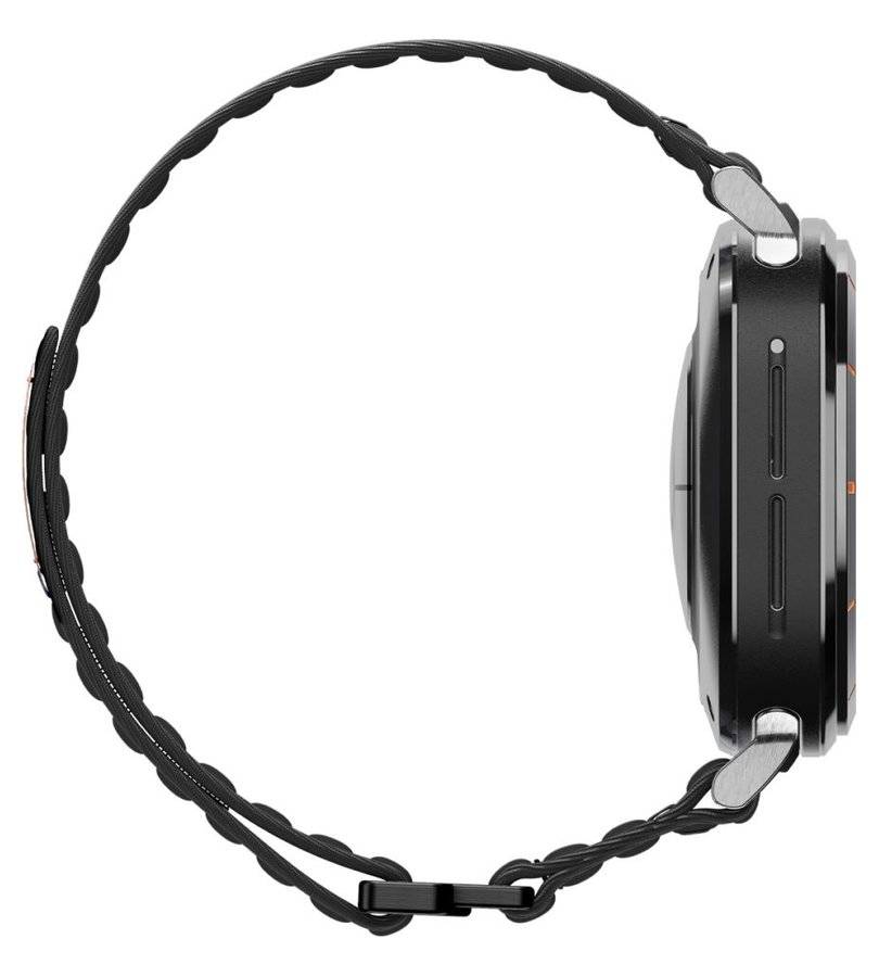 Текстилна Каишка за Samsung Watch Ultra 1/2 47mm, Spigen WBF0 Band, Черен (4)