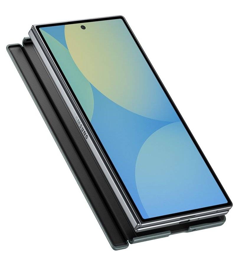 Magsafe Калъф за Samsung Z Fold 8 Ultra, Spigen Air Fit Pro Case, Зелен (5)