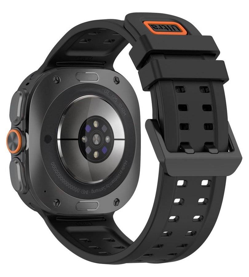 Силиконова Каишка за Samsung Watch Ultra 1/2 47mm, Tech-Protect Silicone Air Band, Черен (2)