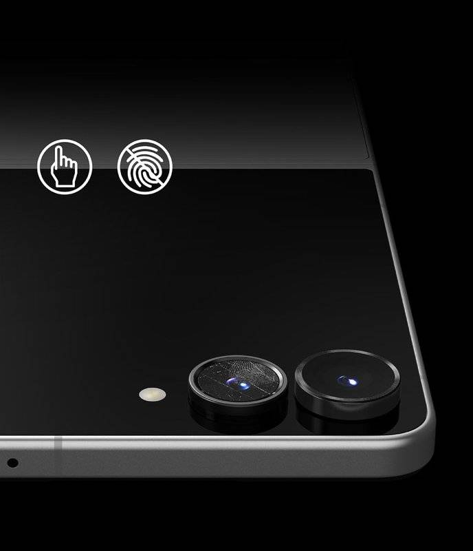 Протектор за Камера за Samsung Flip 8, Ringke Cam Lens Frame Glass 2бр., Черен (8)