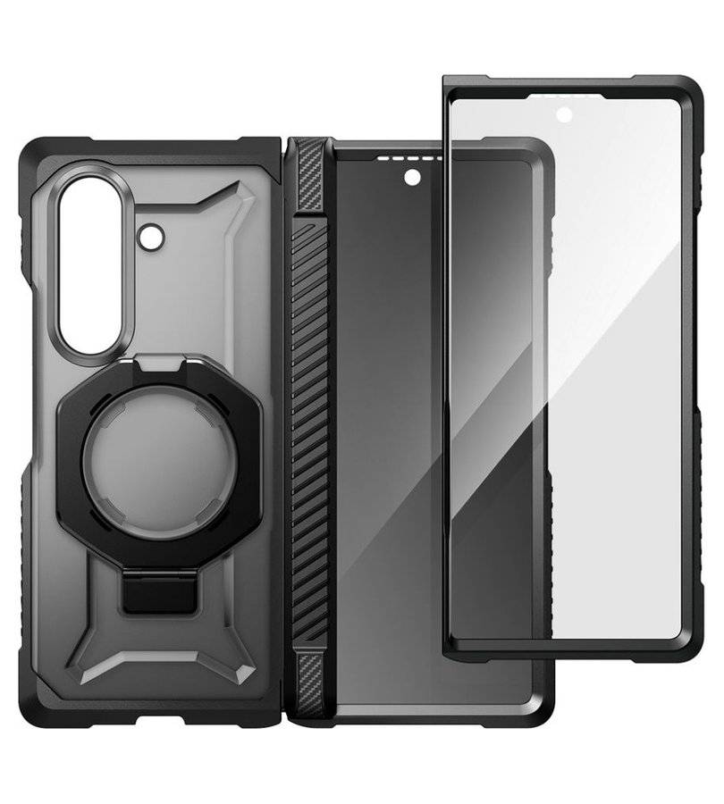Magsafe Противоударен Калъф за Samsung Z Fold 8 Ultra, Supcase UB Grip Mag 2-Set Case, Черен (3)