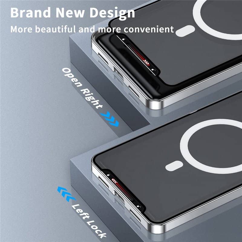 Magsafe Калъф за Samsung Note 10 Plus, Metal Case, Сребрист (8)