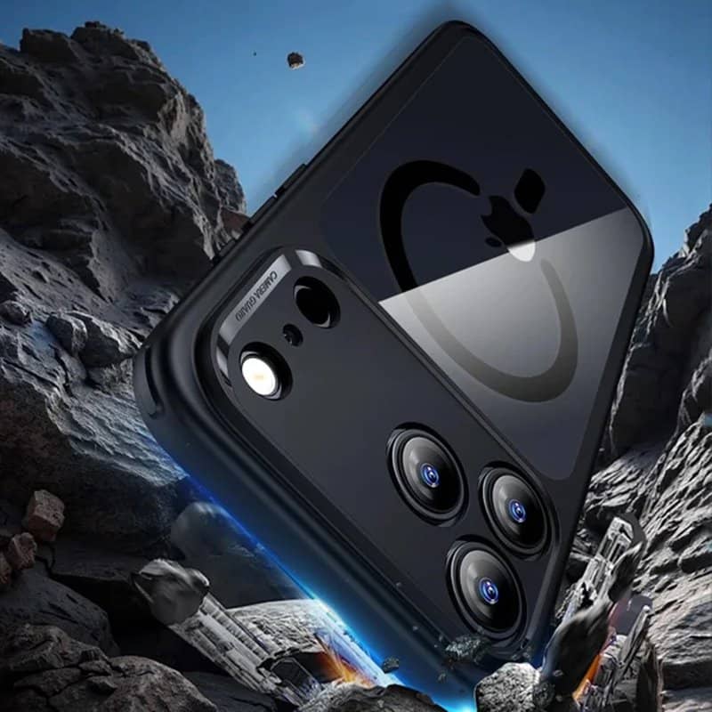 Magsafe Матов Калъф за iPhone 18 Pro Max, ESR Classic Hybrid Frosted Case, Черен (7)