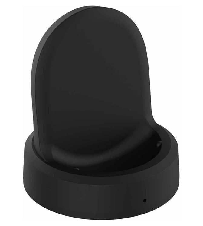 Зарядно за Samsung Watch 5/ 4/ 3/ Active, Wireless Charger, Черен (12)