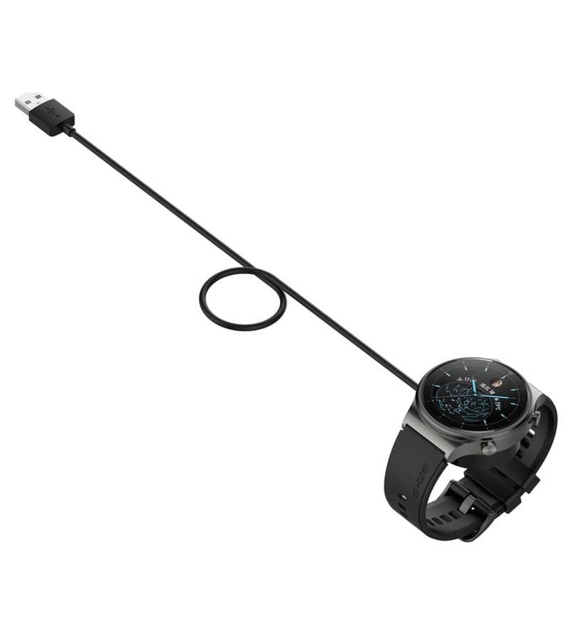 Зарядно за Huawei Watch 4/ 3/ GT3/ GT2 Pro, Wireless Charger, Черен (8)