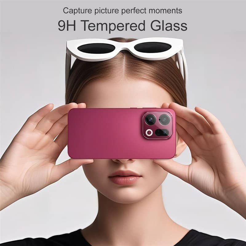 Протектор за камера за Oppo Find X9, Imak Camera Full Glass, Прозрачен (3)
