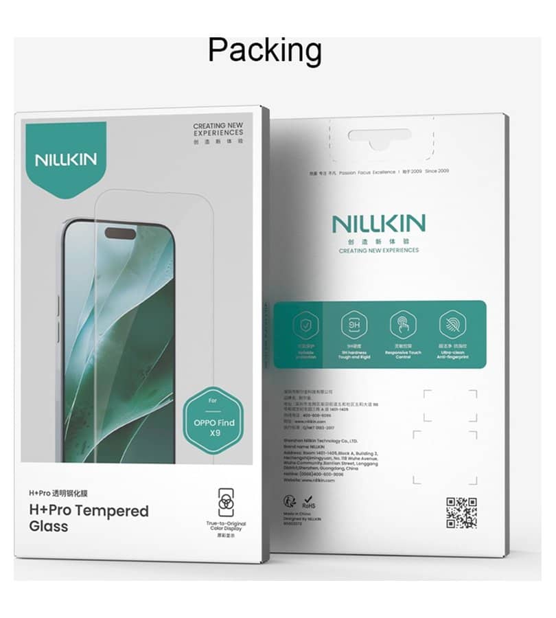 Стъклен Протектор за Oppo Find X9, Nillkin H+Pro Glass, Прозрачен (9)