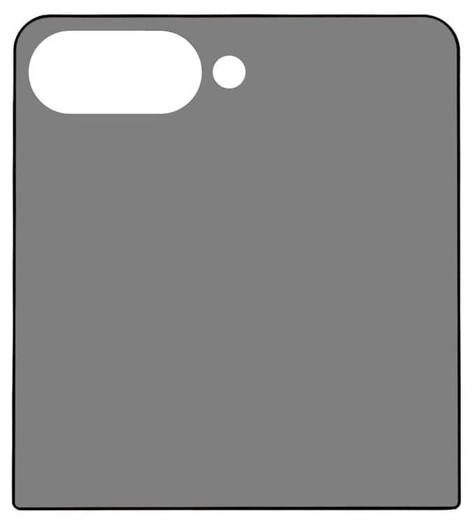 Затъмняващ Протектор за Samsung Z Flip 7, Privacy High Alu Glass, Черен (6)