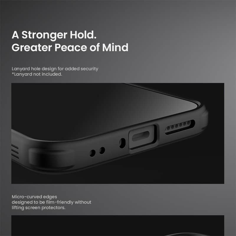 Калъф с Плъзгач за Камера за Xiaomi 17T Pro, Nillkin CamShield Pro Case, Черен (14)