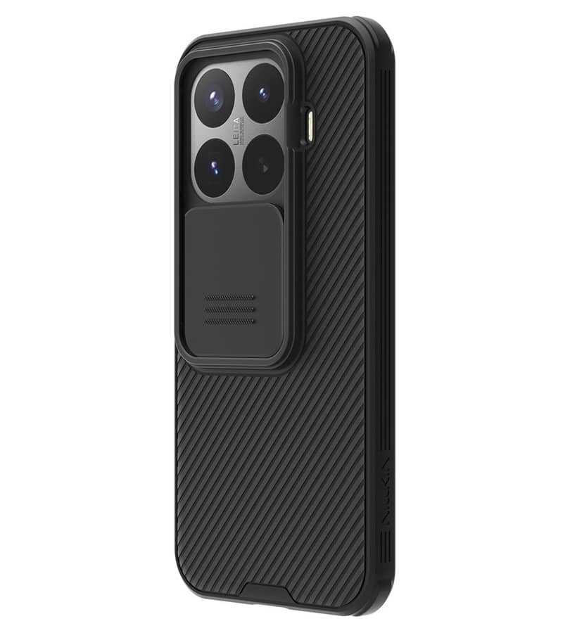 Калъф с Плъзгач за Камера за Xiaomi 17T, Nillkin Camshield Pro Series Case, Черен