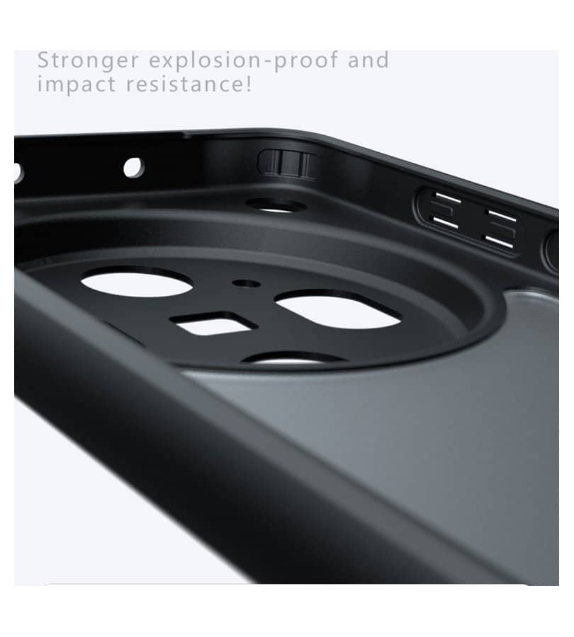Калъф за Oppo Find X9 Ultra, GKK Hybrid CF Case, Черен (5)