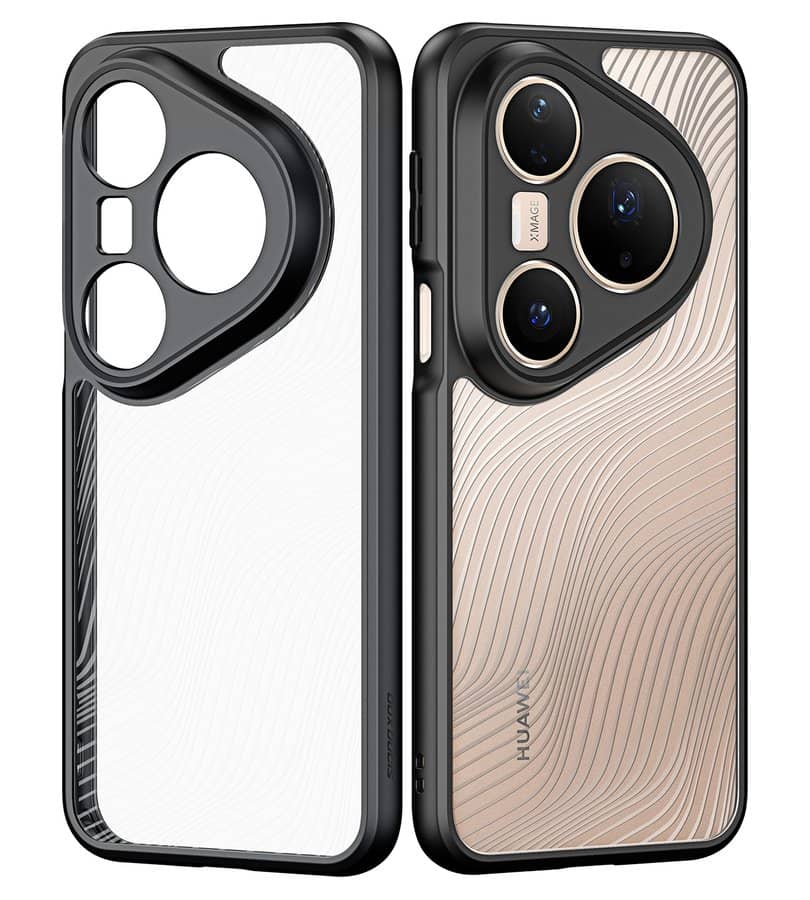 Елегантен Калъф за Huawei Pura 80 Pro, Dux Ducis Aimo Case, Черен (10)