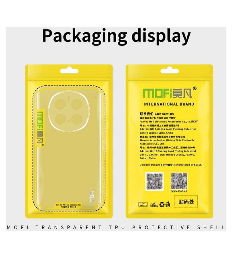 Силиконов Калъф за Honor Magic 7 Pro, Slim Transperant Case, Прозрачен (11)