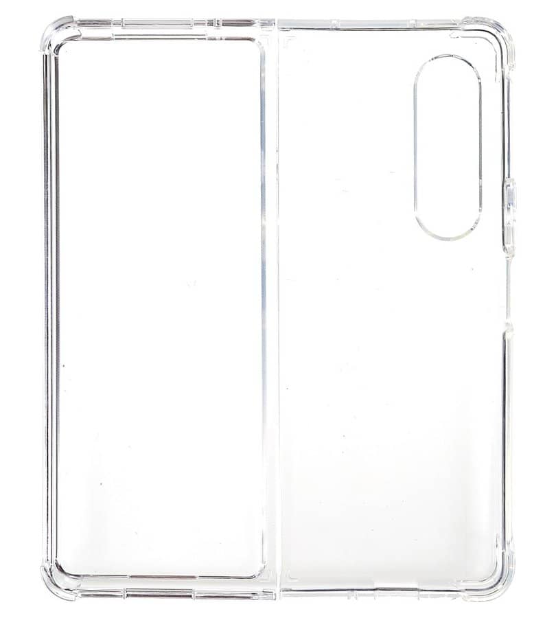 Калъф за Samsung Z Fold 3, Clear TPU Case, Прозрачен (2)