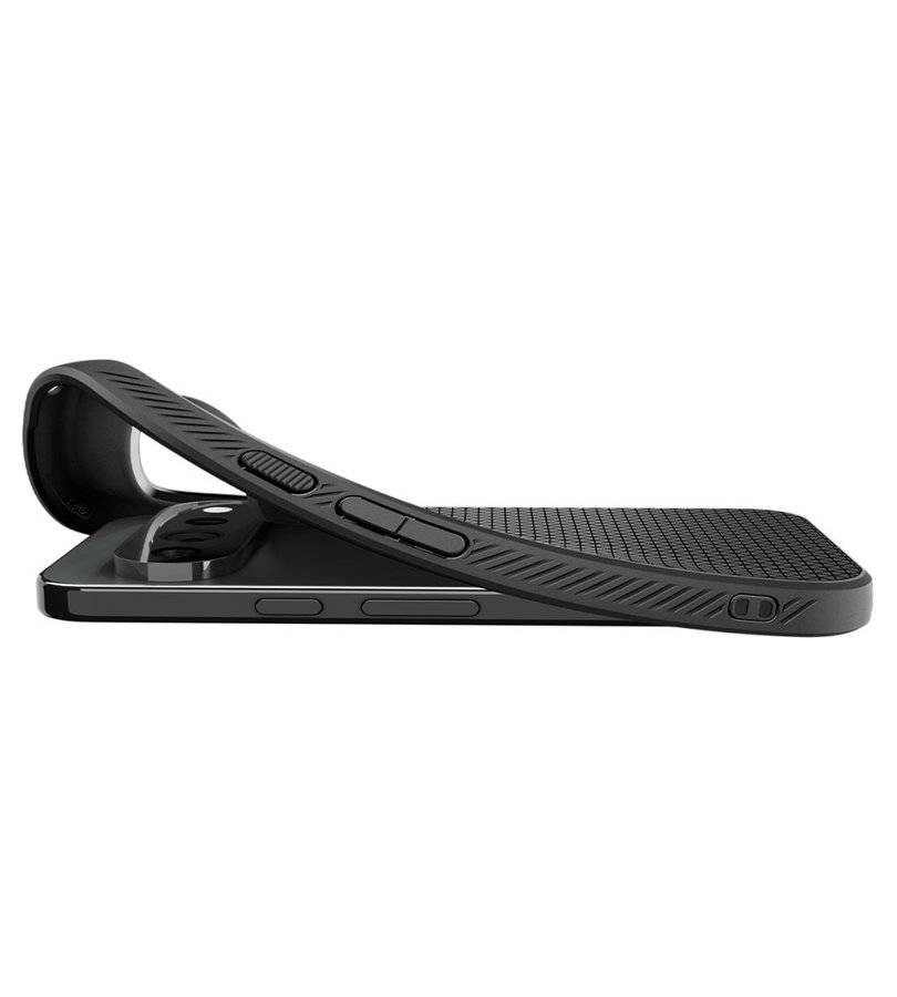 Magsafe Калъф за Google Pixel 11 Pro, Spigen Liquid Air Mag Fit Case Matte Black, Черен (6)