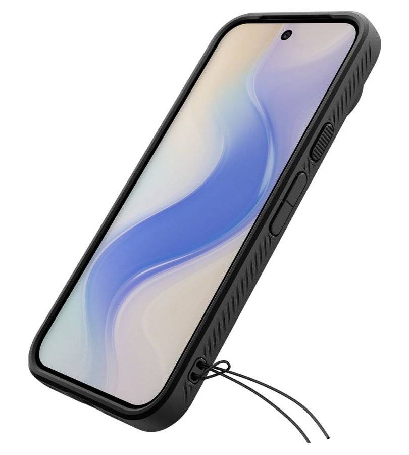 Противоударен Калъф за Google Pixel 11 Pro, Spigen Liquid Air Case Matte Black, Черен (5)