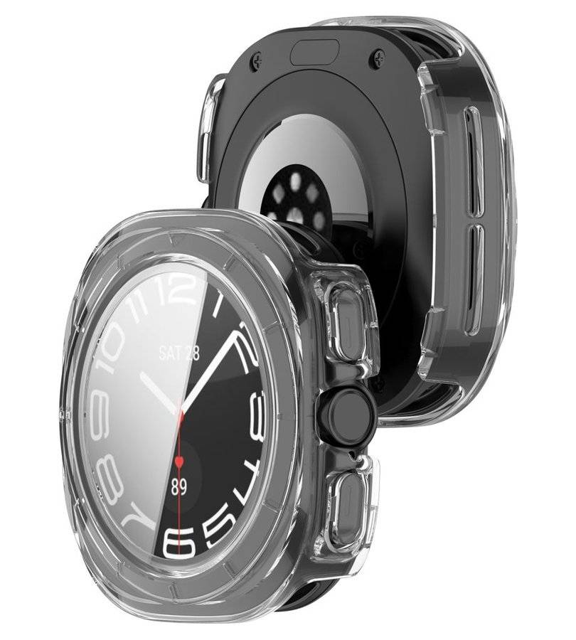Калъф за Samsung Watch 8/9 40 mm, Spigen Liquid Air Case, Черен (14)