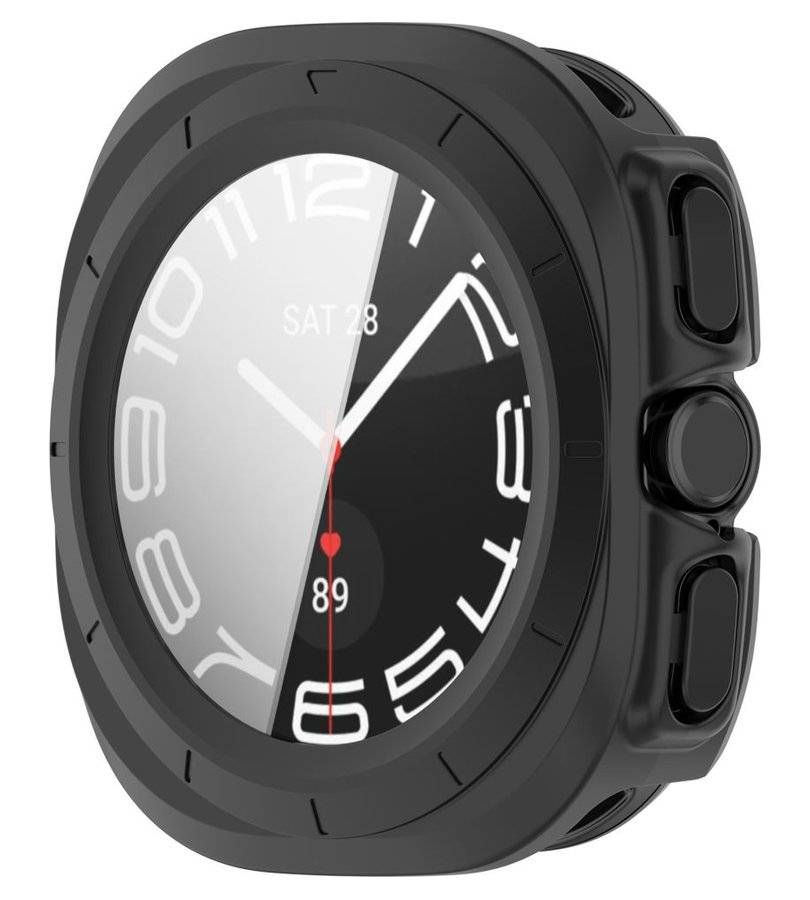 Калъф за Samsung Watch 8/9 40 mm, Spigen Liquid Air Case, Черен (9)