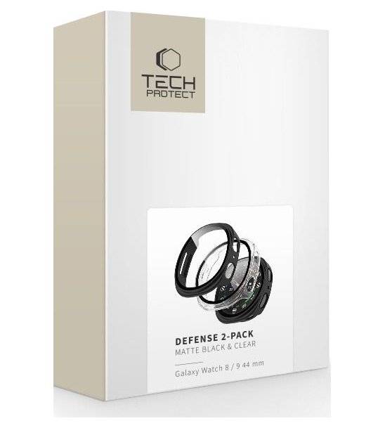 Калъф за Samsung Watch 8/9 40 mm, Spigen Liquid Air Case, Черен (6)