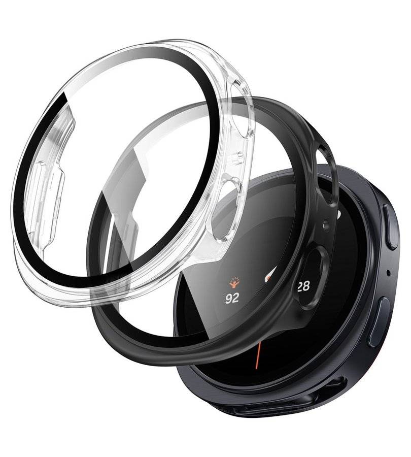 Калъф за Samsung Watch 8/9 40 mm, Spigen Liquid Air Case, Черен