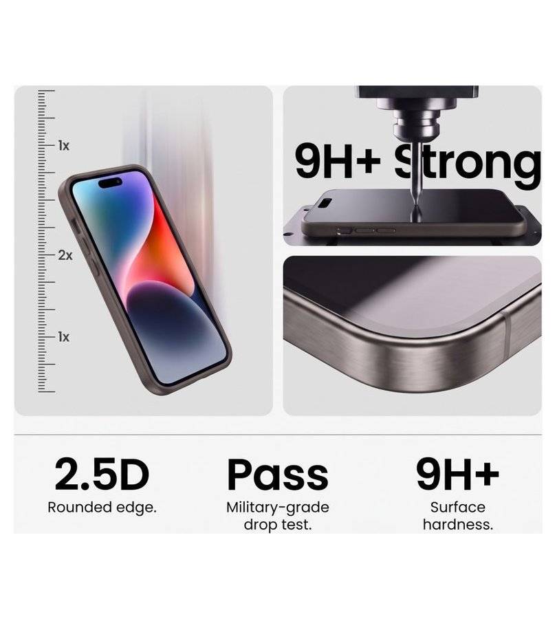 Стъклен Протектор за Xiaomi Redmi 17, Tech-Protect Fit+ FC Glass 2бр., Прозрачен (4)