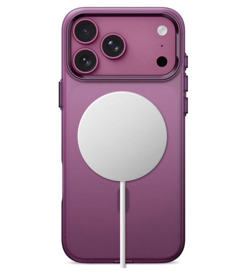 Magsafe Твърд Калъф за iPhone 18 Pro Max/ 17 Pro Max, Tech-Protect Magzero Case, Бордо (3)