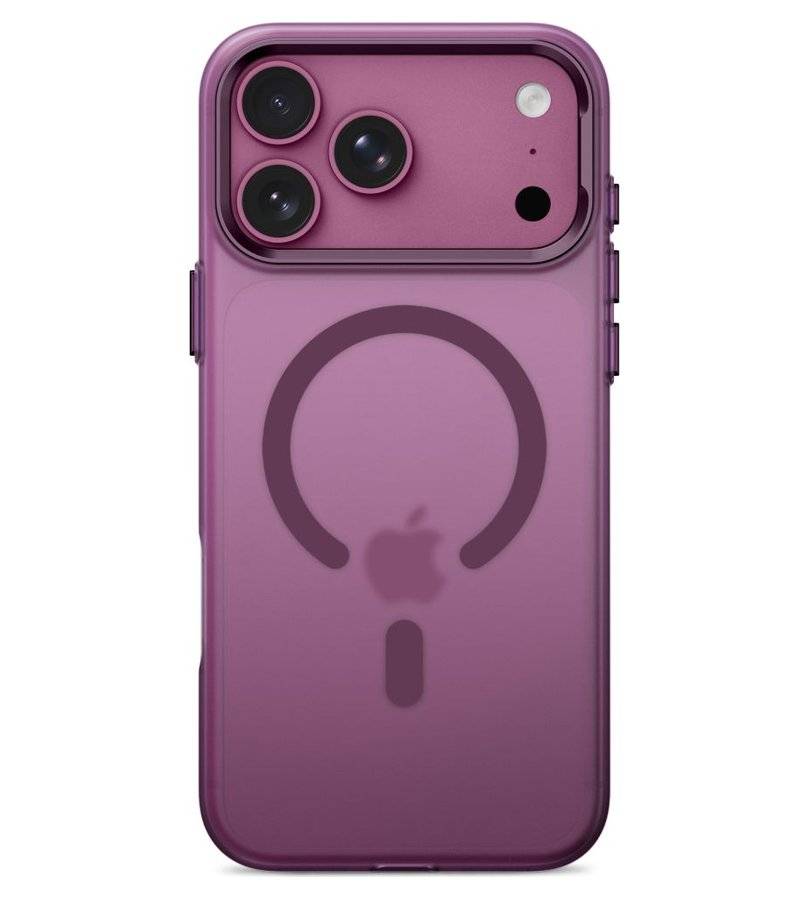 Magsafe Твърд Калъф за iPhone 18 Pro Max/ 17 Pro Max, Tech-Protect Magzero Case, Бордо (4)