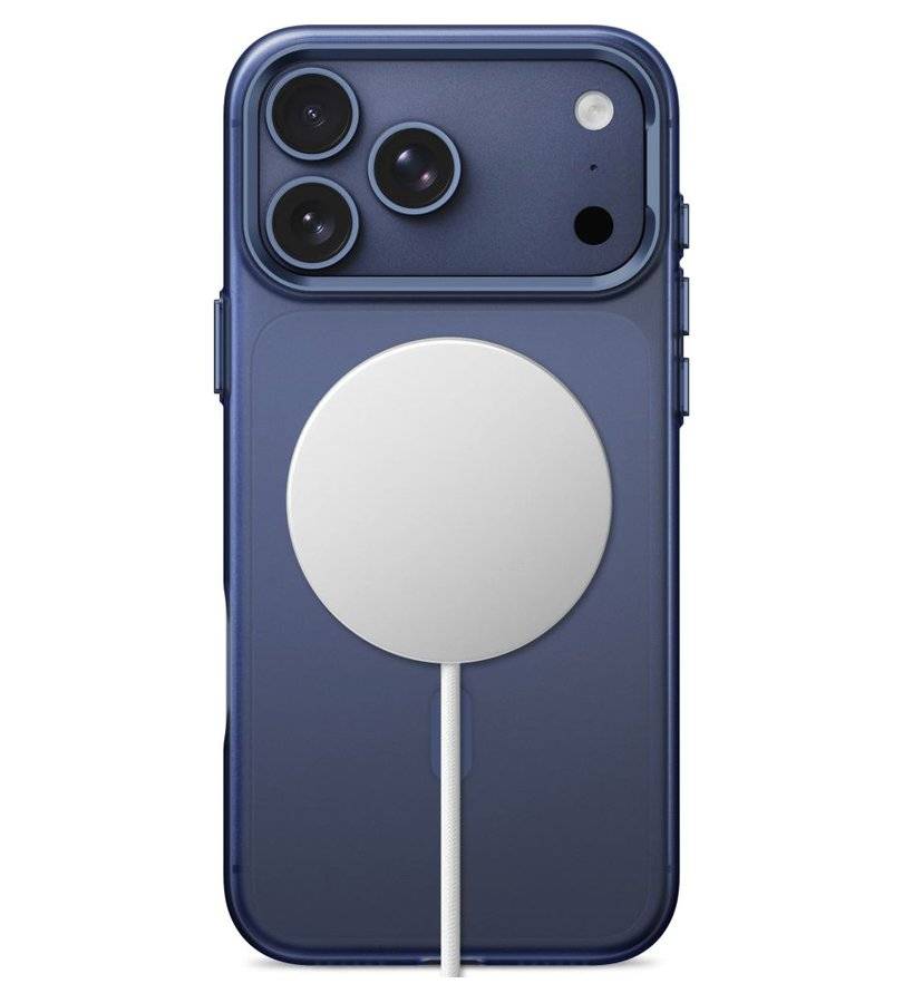 Magsafe Тънък Калъф за iPhone 18 Pro Max/ iPhone 17 Pro Max, Tech-Protect MagZero Case, Тъмно Син (3)